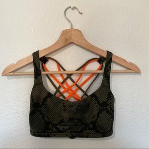 Free To Be Bra Wild Lululemon Sports Bra